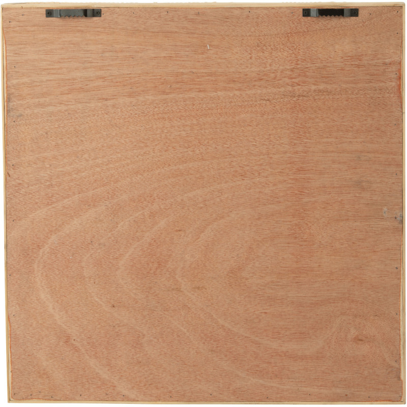 Plateau Carré de service Sven en Bambou Naturel Bois Blanc J-Line - 4