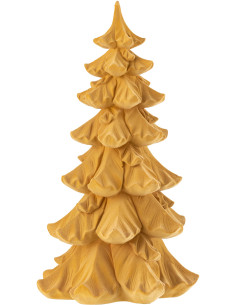 Sapin de Noël 40 cm en Résine Ocre - 1