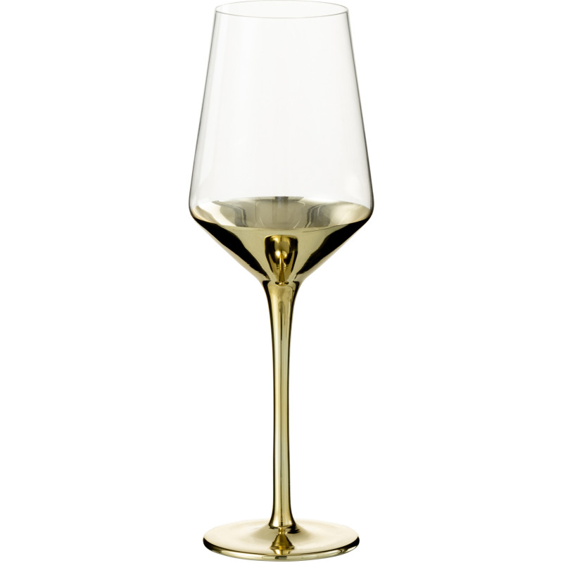 Verre à vin Silao en Verre Doré Transparent - 1