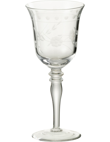 Verre à vin Grave en Verre Transparent J-Line - 1