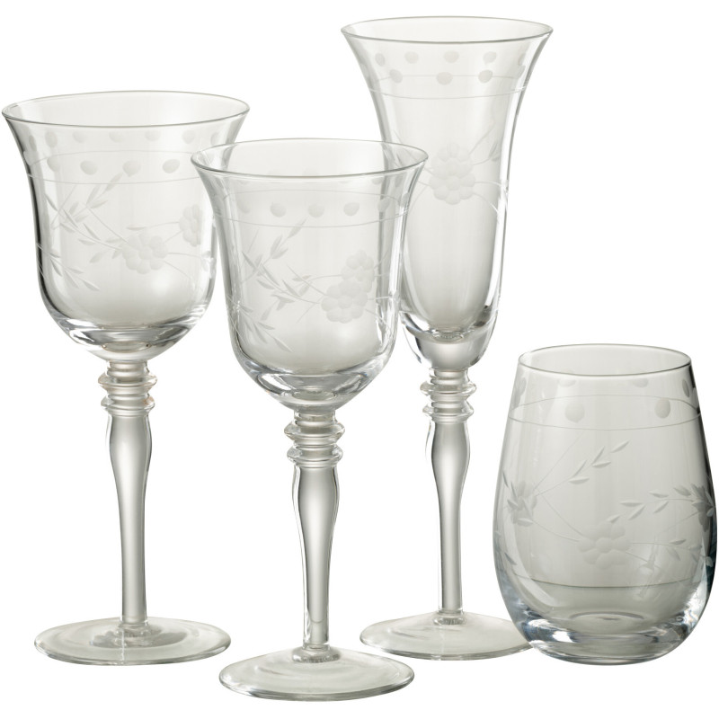 Verre à champagne Grave en Verre Transparent - 2