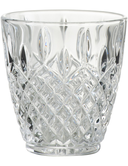 Verre à Whisky Survey en Verre Transparent J-Line - 1