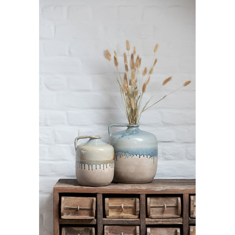 Bouquet Plante artificielle XL Queue de lièvre Hauteur 84 cm en Herbes séchées Naturel - 4