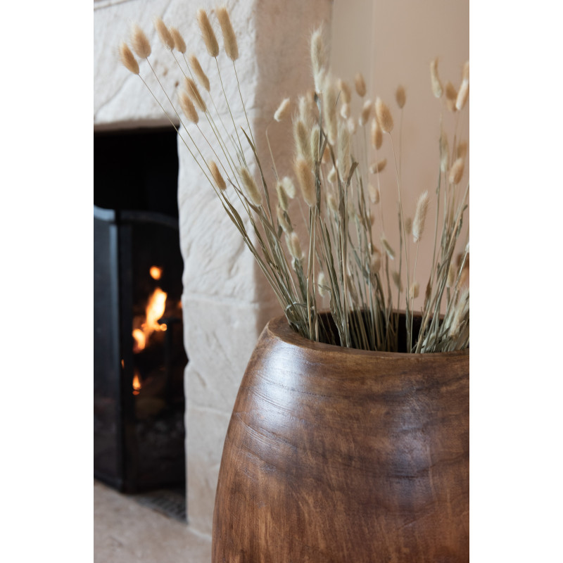 Bouquet Plante artificielle XL Queue de lièvre Hauteur 84 cm en Herbes séchées Naturel - 5