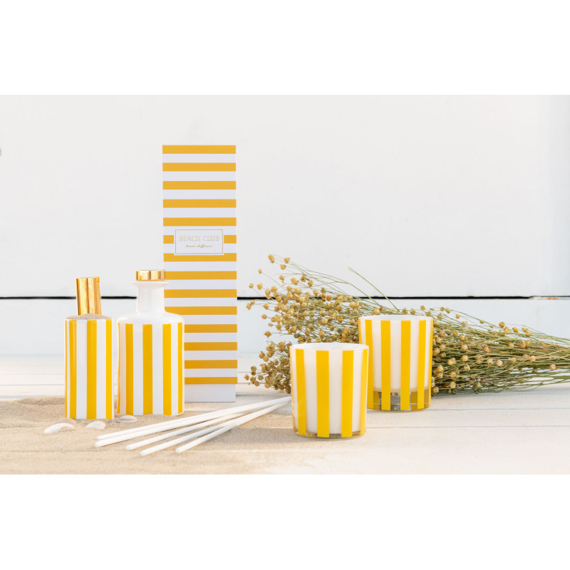 Bouquet XL Fleurs de lin Hauteur 70 cm en Fleurs séchées Jaune - 2