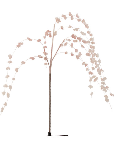 Branche Feuilles artificielles XL réaliste Hauteur 122 cm en Mousse Eva Rose - 1