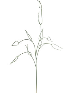 Plante artificielle Succulente XXL réaliste Rhipsali Hauteur 94 cm en Plastique Vert Effet givré - 1