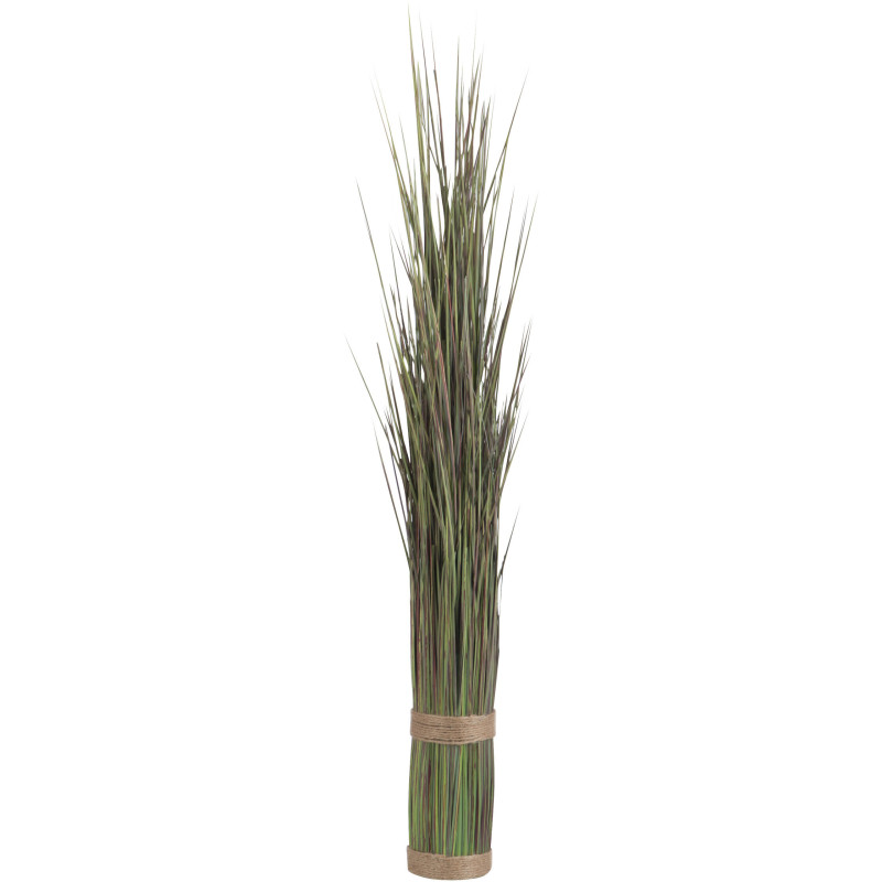 Plante artificielle Herbes XL en botte Hauteur 87 cm en Plastique Vert Delonia - 1
