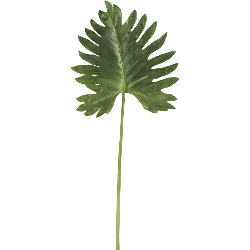 Feuille artificielle XXL réaliste Plante exotique Hauteur 106 cm en Plastique Vert - 1
