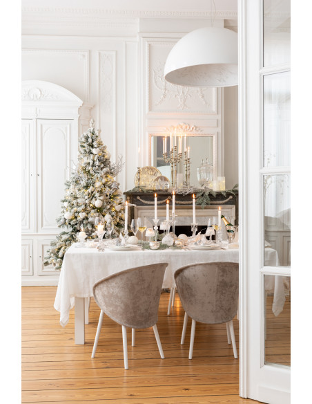 Beurrier original rond avec cloche Diamètre 9 cm en Verre Transparent Xalvin - 4