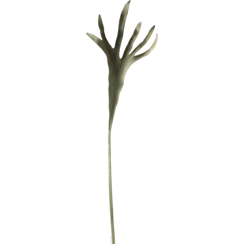 Branche artificielle XXL réaliste Cornes d'élan Hauteur 90 cm en Plastique Vert - 1