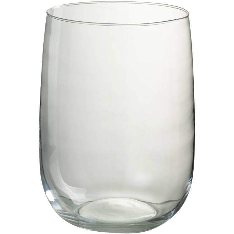 Photophore moderne Oeuf Diamètre 16 cm en Verre Transparent Orvio - 1