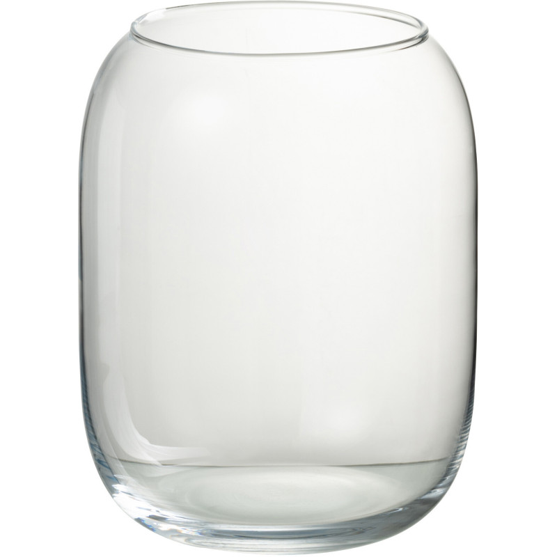 Photophore moderne XL Bocal Diamètre 17 cm en Verre Transparent Wenio - 1