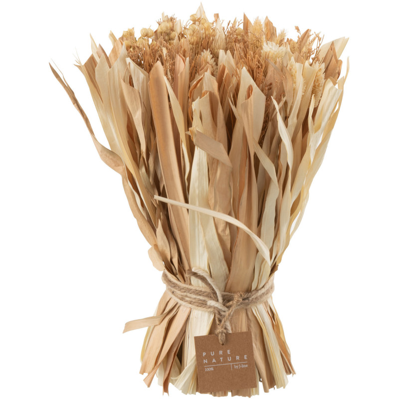 Bouquet Hauteur 25 cm en Fleurs séchées Naturel - 1