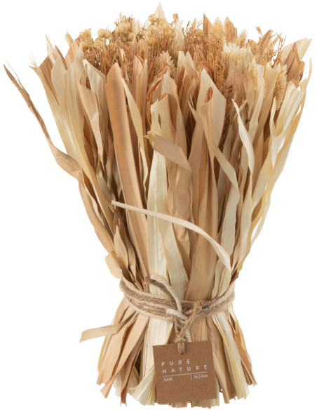 Bouquet Hauteur 25 cm en Fleurs séchées Naturel - 1