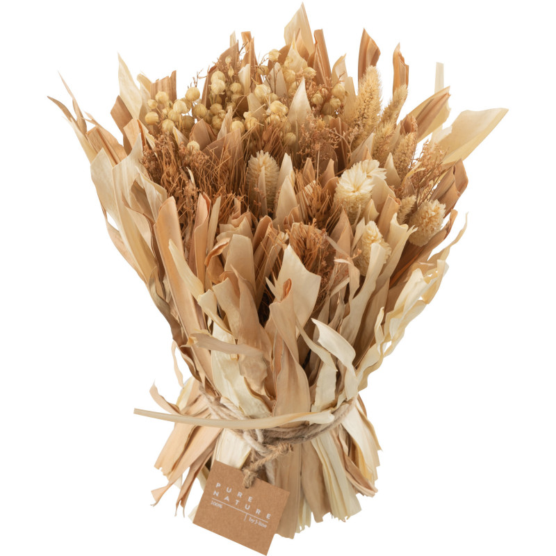 Bouquet Hauteur 25 cm en Fleurs séchées Naturel - 3
