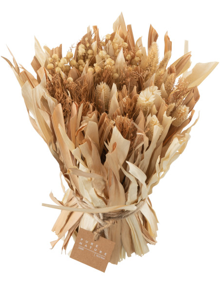 Bouquet Hauteur 25 cm en Fleurs séchées Naturel - 3