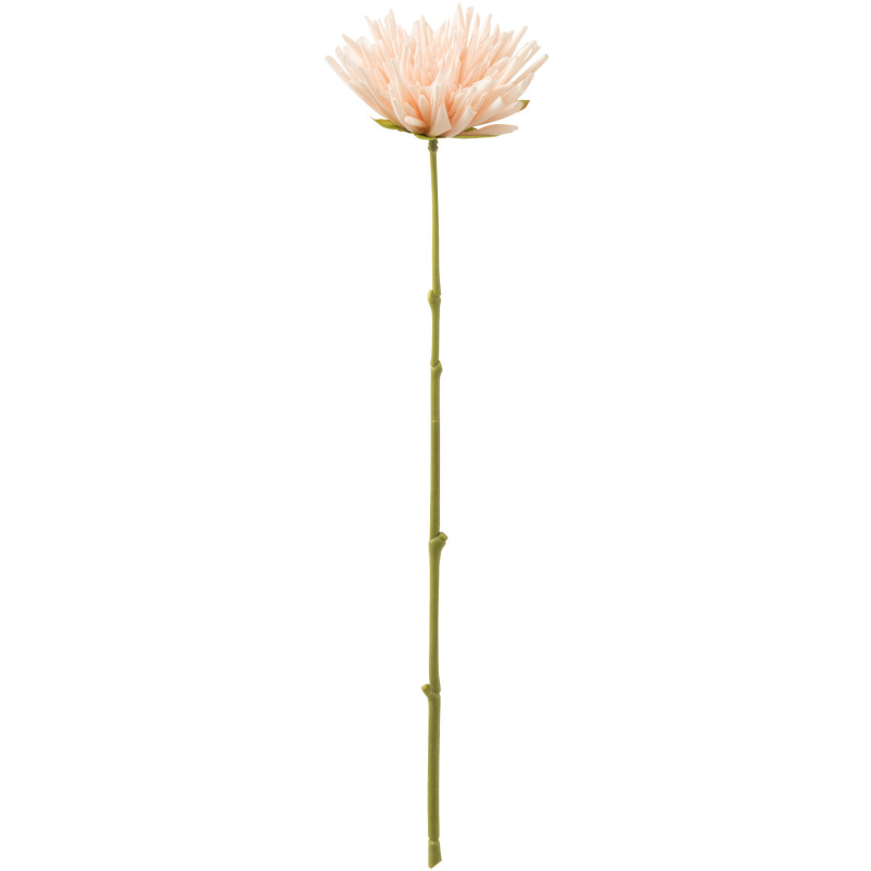 Fleur artificielle réaliste Chrysanthème Hauteur 41 cm en Plastique Rose Vert - 1