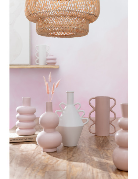 Bouquet XL réaliste Queue de lièvre Hauteur 77 cm en Fleurs séchées Rose clair - 3