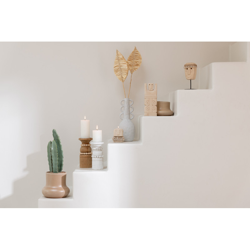 Cactus artificiel réaliste Hauteur 47 cm en Plastique Vert - 4