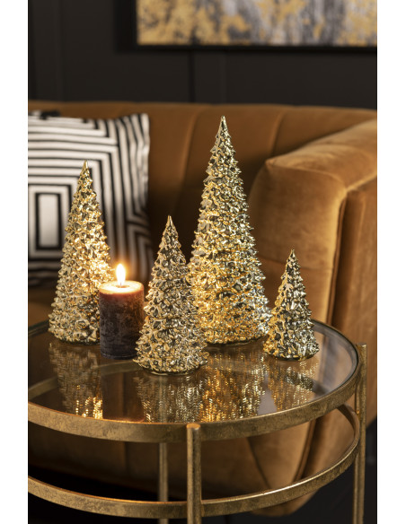 Bougie Led moderne Hauteur 10 cm en Cire Plastique Noir Luzina - 2