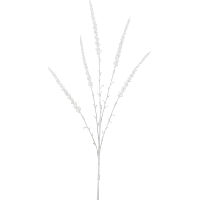 Branche artificielle XL réaliste Astilbe Hauteur 76 cm en Plastique Blanc - 1