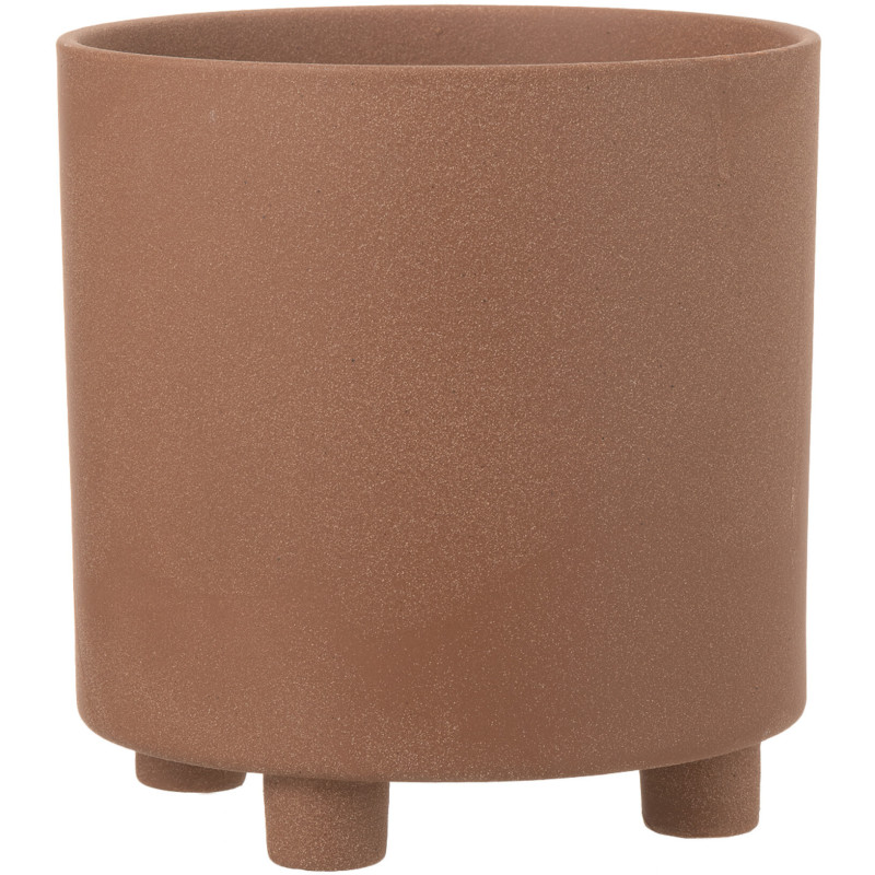 Cache-pot sur pied en Argile Marron Thibault Diamètre 26 cm - 1
