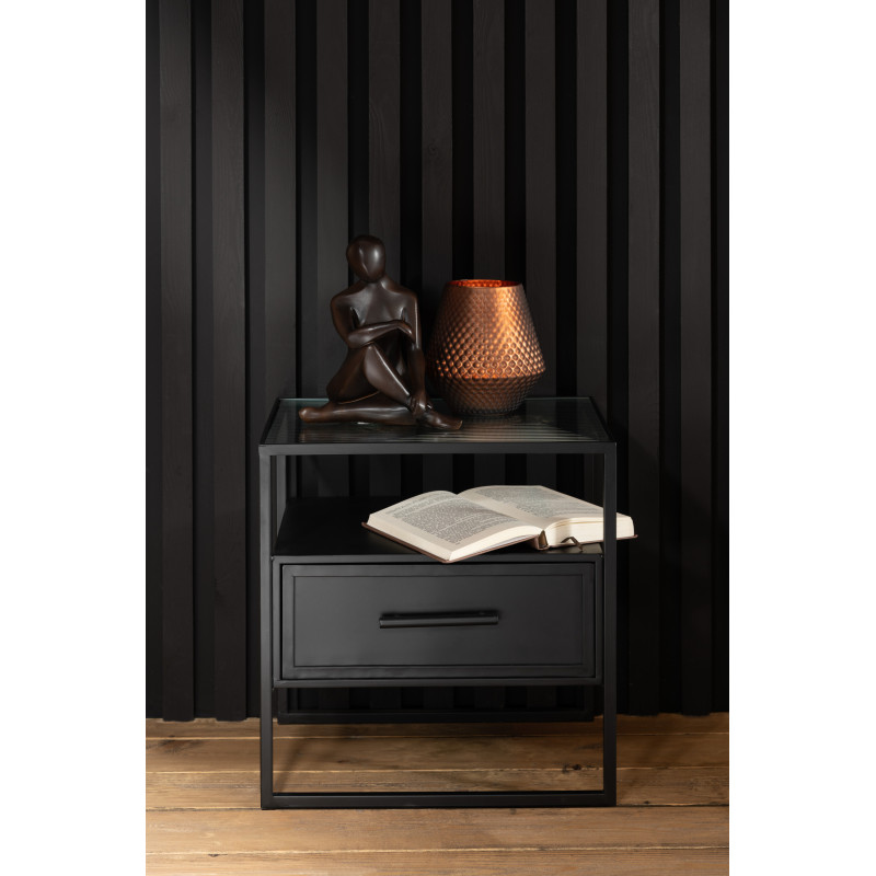 Photophore moderne conique XXL Diamètre 24 cm en Verre Cuivré Cari (Lot de 2) - 2