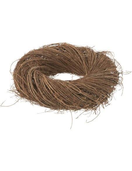 Couronne décorative Brindilles 40 cm en Bois de saule Naturel Jekar - 1