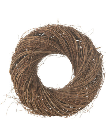 Couronne décorative Brindilles 40 cm en Bois de saule Naturel Jekar - 2