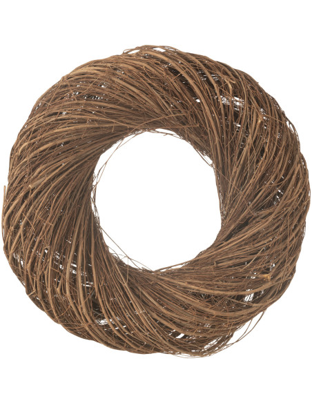 Couronne décorative Brindilles 50 cm en Bois de saule Naturel Jekar - 2