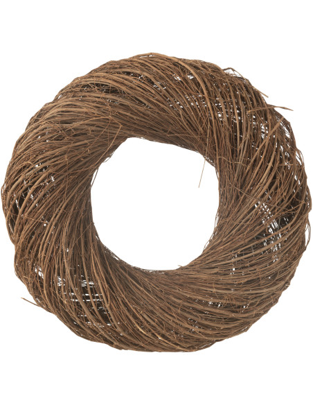 Couronne décorative Brindilles 60 cm en Bois de saule Naturel Jekar - 2