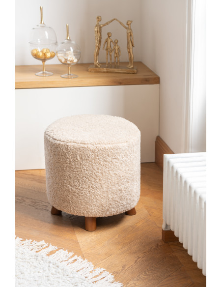 Statuette déco abstraite Jeu en famille Hauteur 29 cm en Résine Doré Lotina - 3