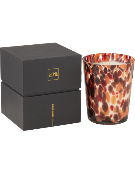 Bougie parfumé luxe longue durée Senteur Boisée Magnificent Birch 68H Noa J-Line - 1
