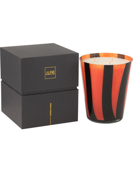 Bougie parfumé luxe longue durée Senteur Fruitée & Florale Wild Protea & Rhubarb 95H Noa - 1