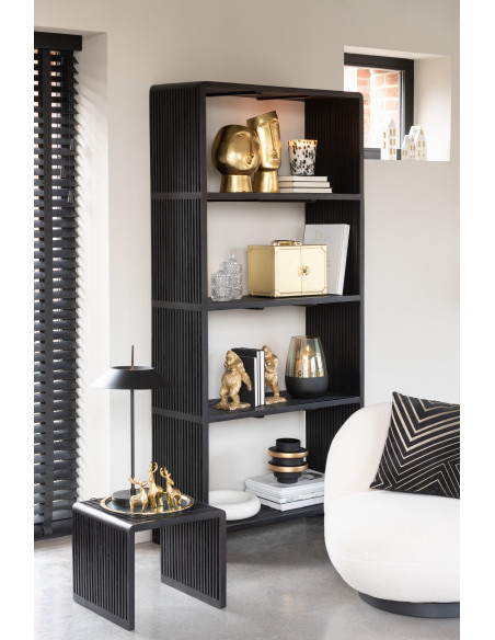 Serre livres original Gorille Hauteur 24 cm en Résine Doré Massimo - 6