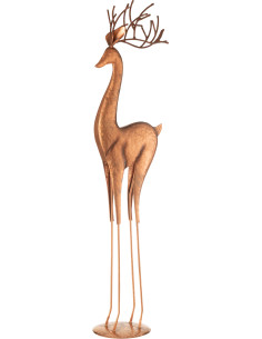 Statue déco design Rennes XXL Hauteur 92 cm en Métal Cuivré Aeyar - 1