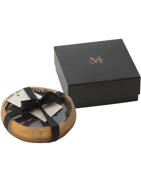 Bougie parfumée luxe Senteur boisée Oud & Ambre 15 heures M-Chic - 1