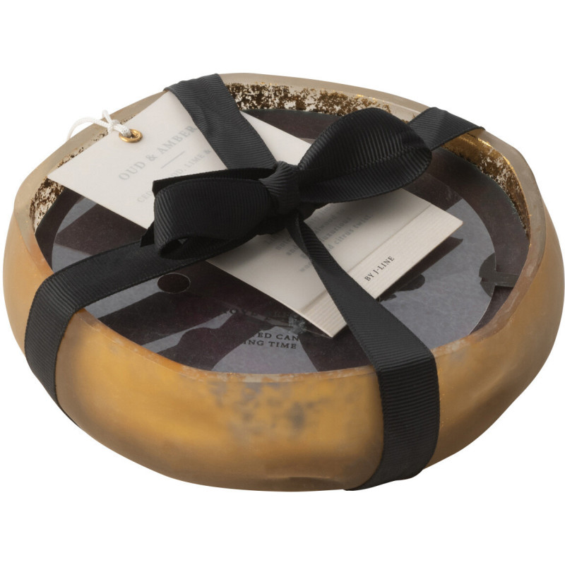 Bougie parfumée luxe Senteur boisée Oud & Ambre 15 heures M-Chic - 4