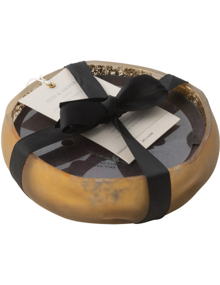 Bougie parfumée luxe Senteur boisée Oud & Ambre 15 heures M-Chic - 4