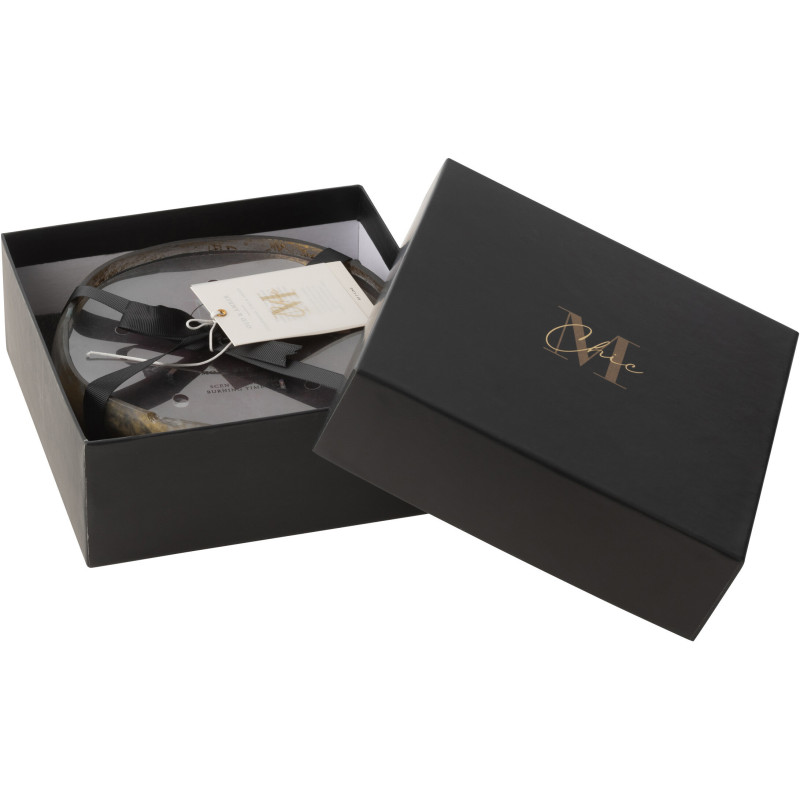 Bougie parfumée luxe Senteur boisée Oud & Ambre 20 heures M-Chic - 2