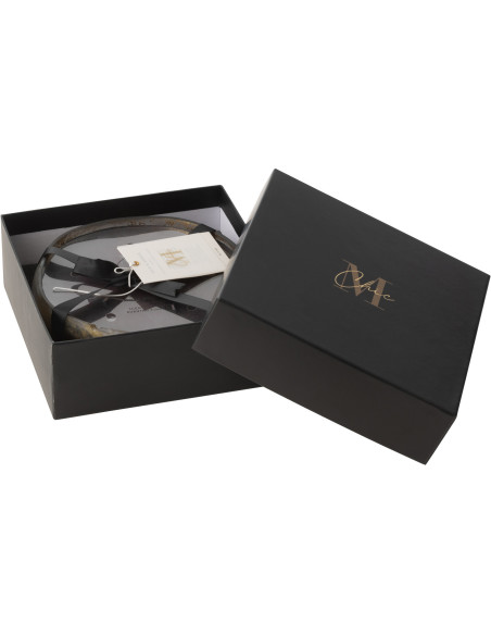 Bougie parfumée luxe Senteur boisée Oud & Ambre 20 heures M-Chic - 2