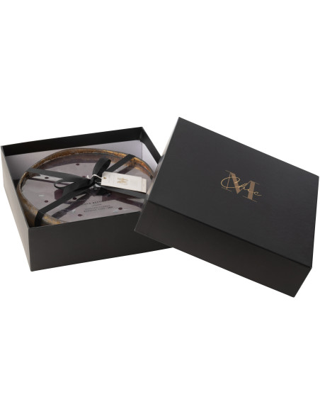 Bougie parfumée luxe XL Senteur boisée Oud & Ambre 40 heures M-Chic - 2