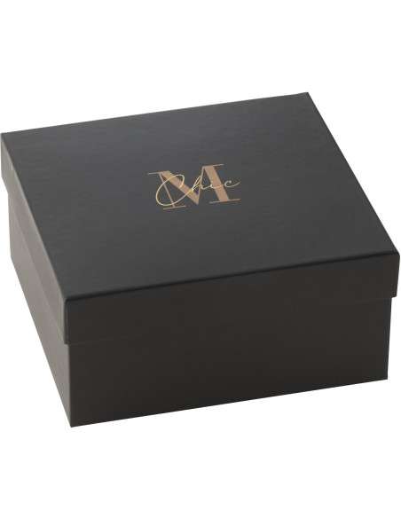 Bougie parfumée luxe Senteur boisée Oud & Ambre 20 heures M-Chic (Lot de 4) - 4