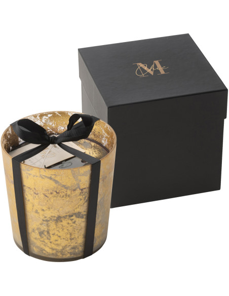 Bougie parfumée luxe XL Senteur boisée Oud & Ambre 80 heures M-Chic - 1