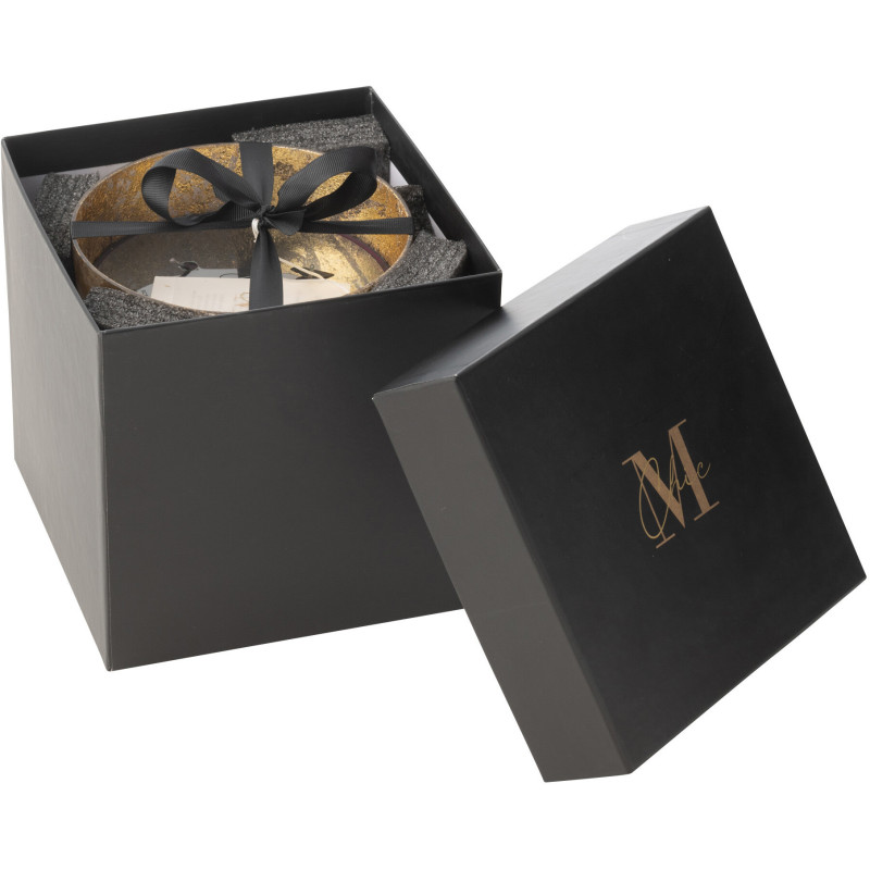 Bougie parfumée luxe XL Senteur boisée Oud & Ambre 80 heures M-Chic - 3