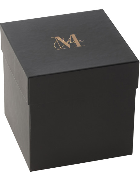 Bougie parfumée luxe XL Senteur boisée Oud & Ambre 80 heures M-Chic - 5