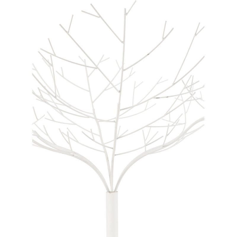 Arbre décoratif original XL Branches nues Hauteur 180 cm en Métal Blanc Calyra - 3