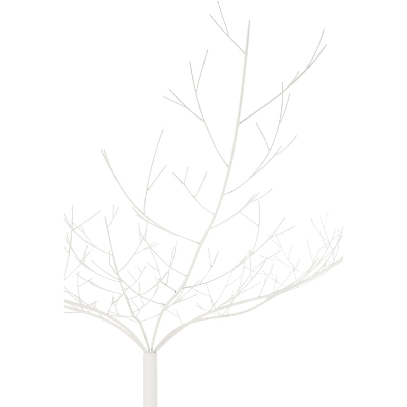 Arbre décoratif original XXL Branches nues Hauteur 250 cm en Métal Blanc Calyra - 3