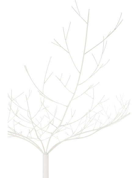 Arbre décoratif original XXL Branches nues Hauteur 250 cm en Métal Blanc Calyra - 3